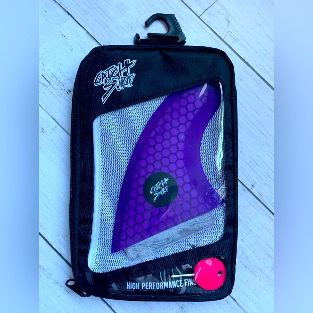 Catch Surf Soft Top Board Ultra Hi-Perf Honeycomb Quad Surfboard Fin Set Pink